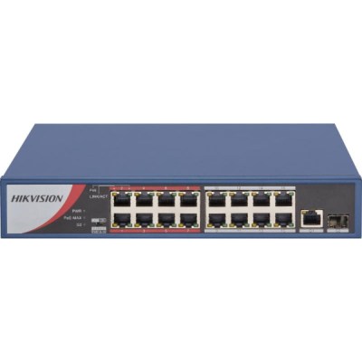 HIKVISION SWITCH 16 PORTS DS-3E0318P-E_M 5mp